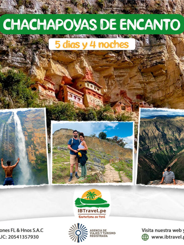 Chachapoyas Oferta 5D/4N desde S/687