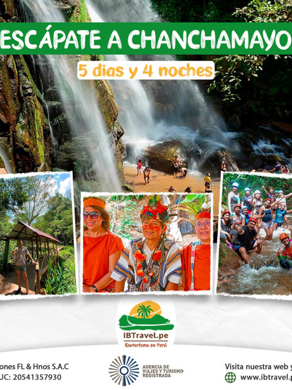 Escápate a Chanchamayo 5D/4N desde S/425