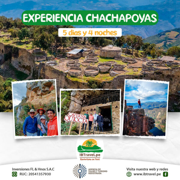 Experiencia Chachapoyas 5D/4N desde S/742
