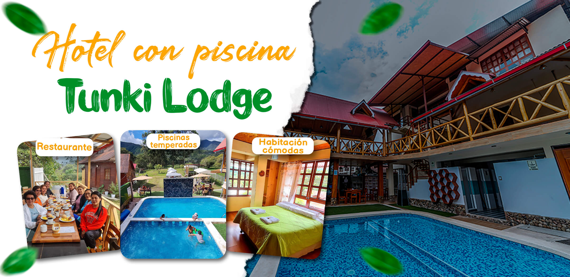 Tunki Lodge está ubicada en la misma plaza principal de Oxapampa con más de 10 servicios gratuitos para UD ¡Reservalo con IBTravel!