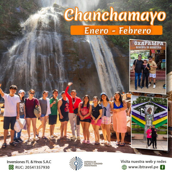 Viaja a Chanchamayo en Enero o Febrero y disfruta de estos súper precios!